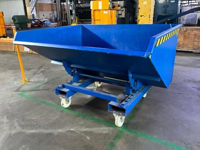Översiktsbild av 2023 Kruizinga EXPO900 forklift tipping skip