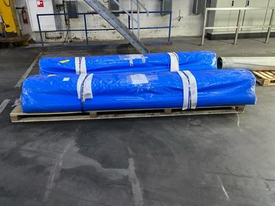 Overview picture of Feeding belt 2003 Bauce MVC42S 3200 setting-out machine (2x)