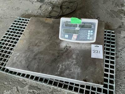 Översiktsbild av Kern KFS-TM weighing instrument