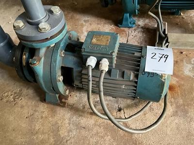 Översiktsbild av Calpeda electro motor