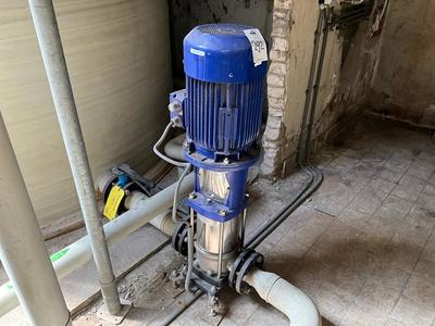 Immagine panoramica di DP Pumps DPVF 25/3B vertical centrifugal pump