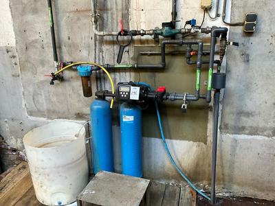 Immagine panoramica di water treatment unit