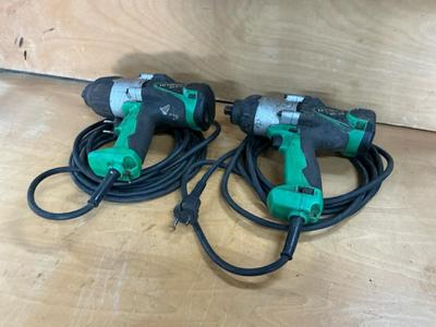 Immagine panoramica di Hitachi WR 16SA Impact wrench (2x)