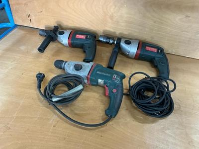 Immagine panoramica di Metabo SBE 1010 Plus Drill (3x)