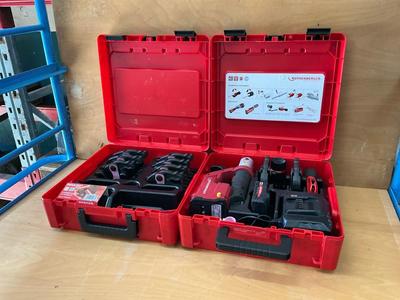Immagine panoramica di Rothenberger Romax Compact TT Threader set