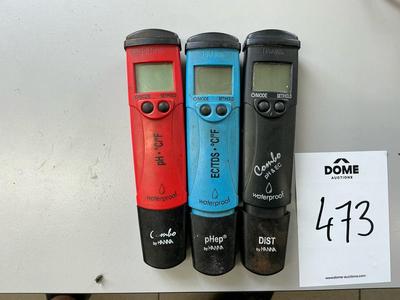 Übersichtsbild von PH meter (3x)