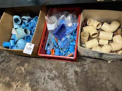 Overview picture of Plastic pipe fittings