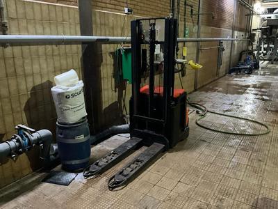 Översiktsbild av BT Staxio pallet stacker