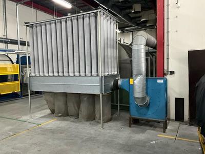 Overzichtsfoto van 1998 Höcker Polytechnik dust extractor