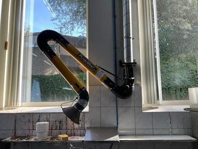 Overzichtsfoto van 2005 Plymovent MMH-100-21-ATEX fume extraction arm