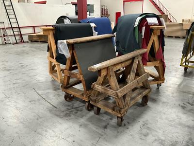 Immagine panoramica di Leather trolley (5x)