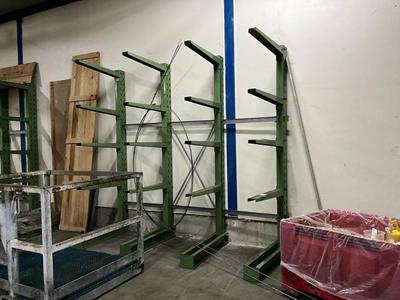 Immagine panoramica di Cantilever rack