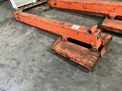 Immagine panoramica di Forklift jib