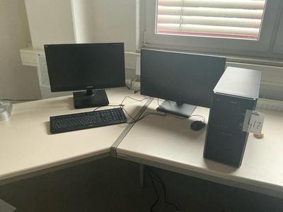Overzichtsfoto van IT setup