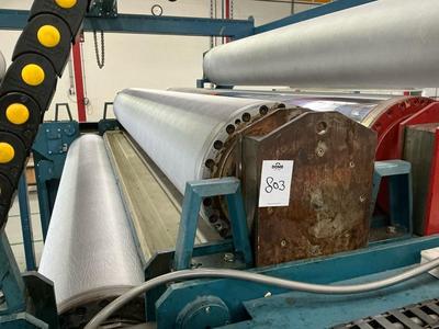 Översiktsbild av Engraved embossing roller